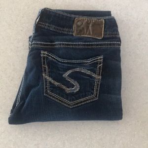 Silver/suki mid baby boot jeans